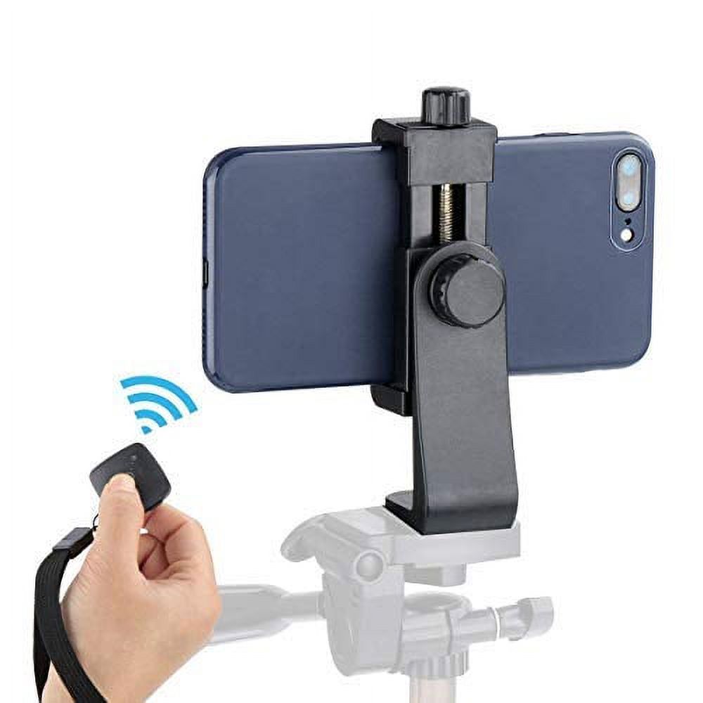Universal Phone Tripod Mount Adapter with Wireless Shutter Remote A965