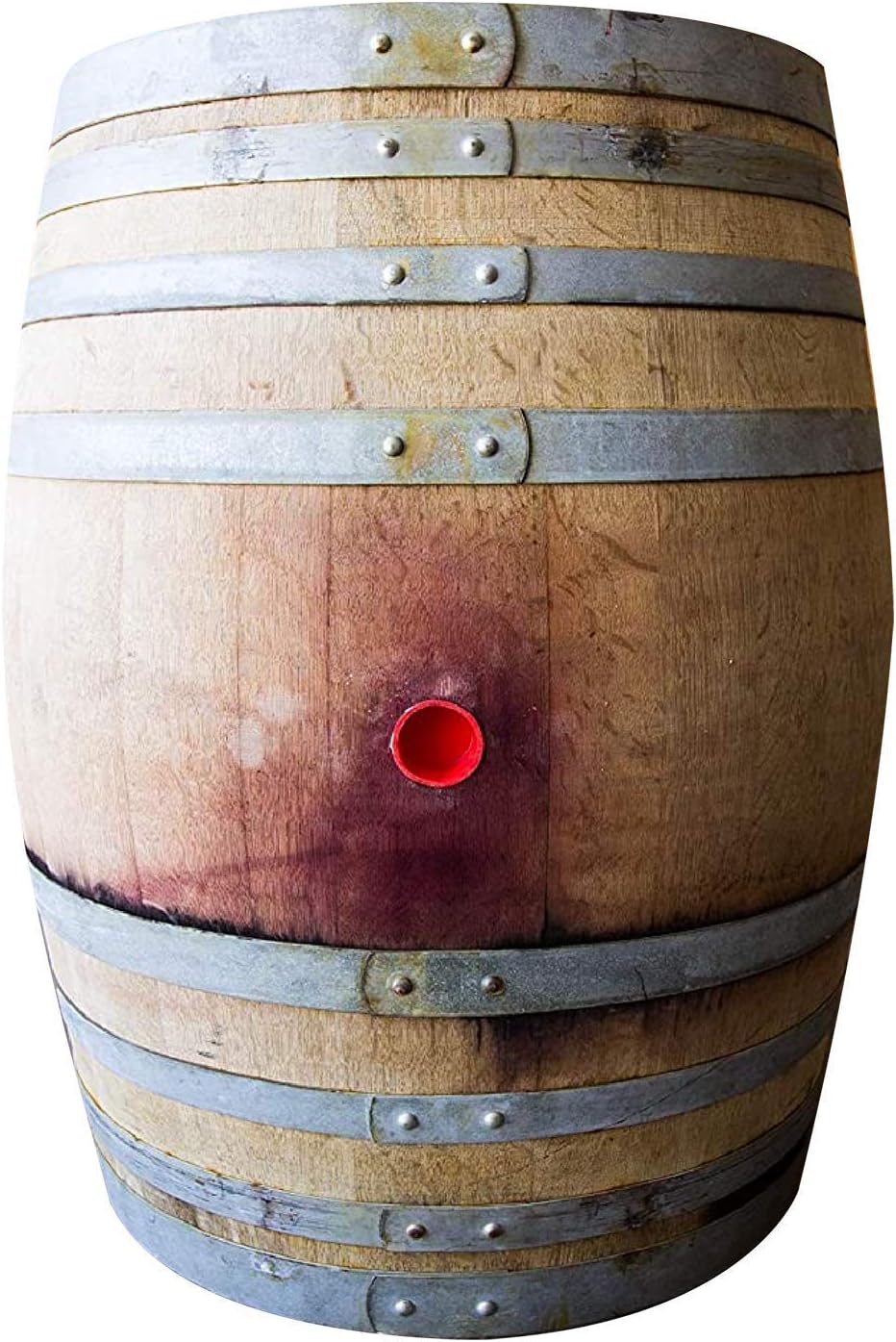 53 Gallon Used American Oak Wood Barrel W4235