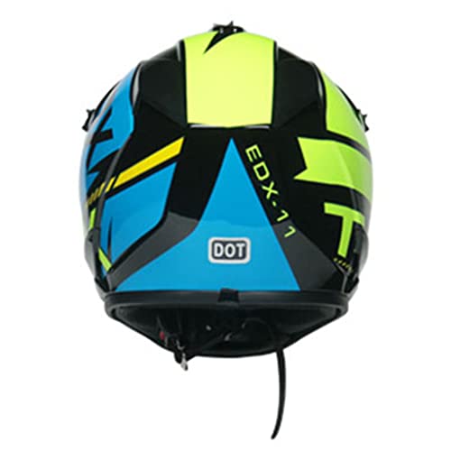 Full Face Motocross Helmet DOT ECE Approved P542