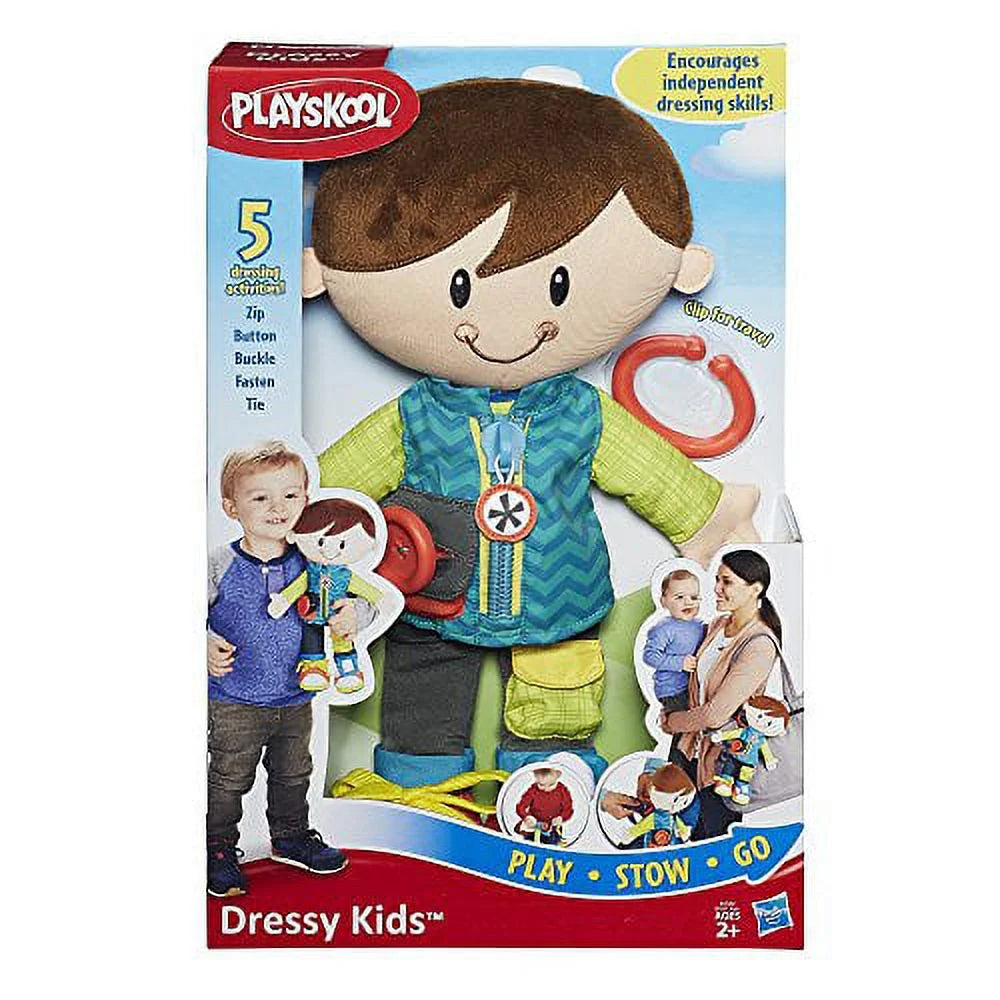 Playskool Dressy Kids Boy Activity Stuffed Doll Plush Toy T317168