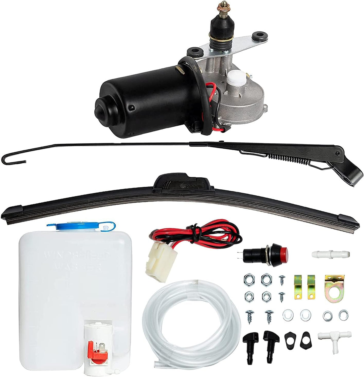 12V Electric Windshield Wiper Kit Pack of 2 A60411