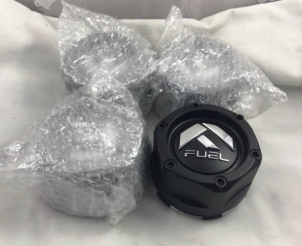 Matte Black Custom Wheel Center Cap (Qty 4) U250
