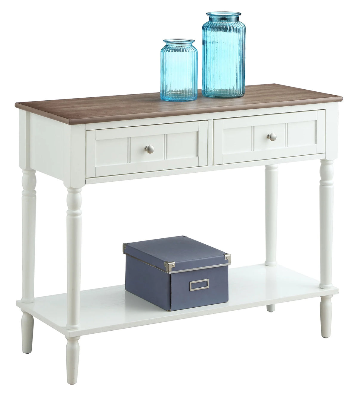 French Country Two Drawer Hall Table M736589
