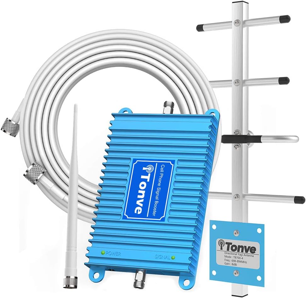 Cell Phone Signal Booster 4G LTE Band 12/17 Mobile Signal Repeater Amplifier Antenna Kits U651