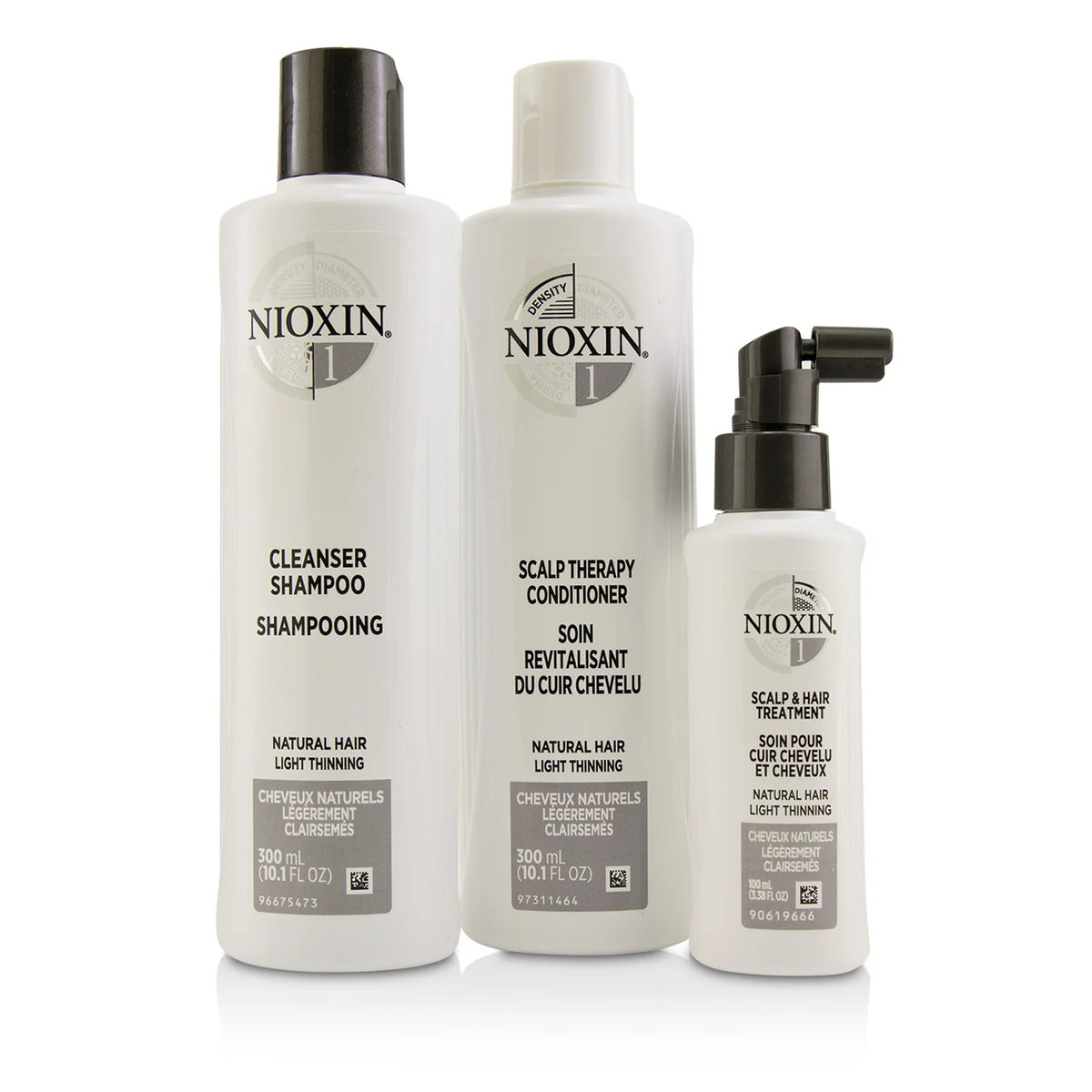 3pcs Care System Kit for Natural Hair B258