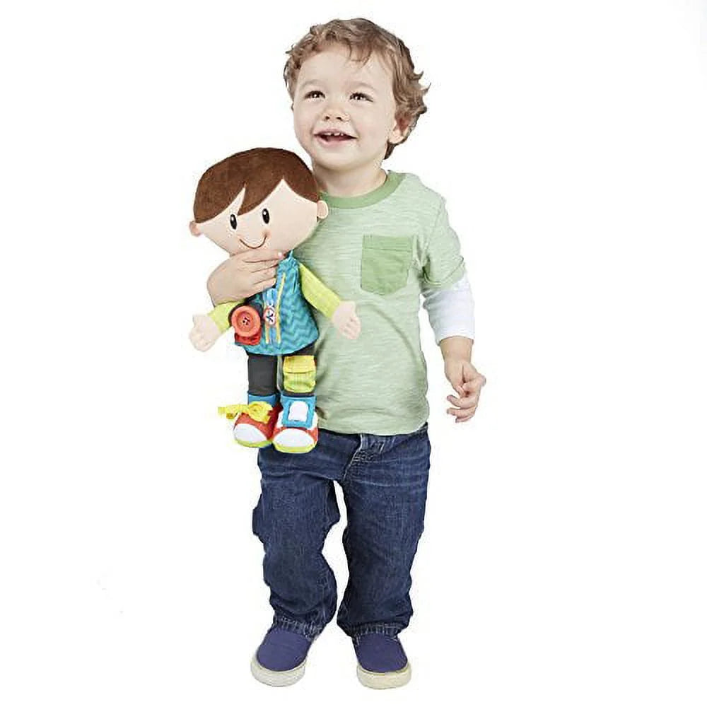 Playskool Dressy Kids Boy Activity Stuffed Doll Plush Toy T317168