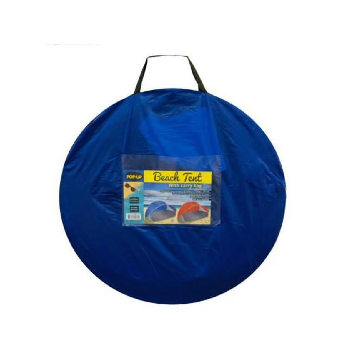 Pop-Up Beach Half-Moon Shape Tent with Carry Bag C1547