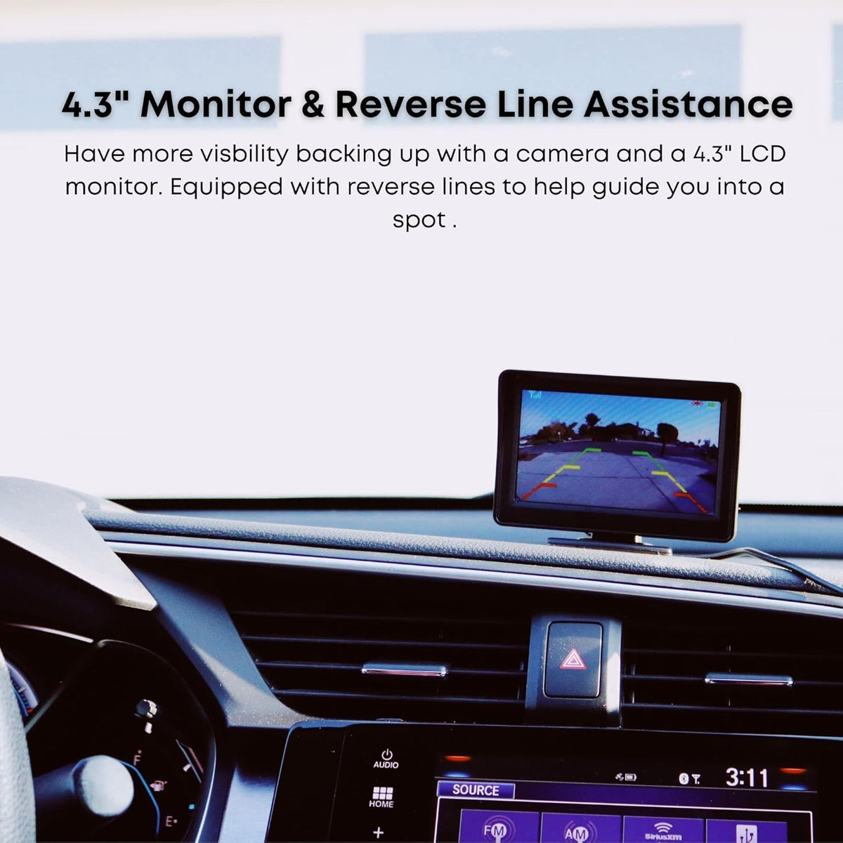 Wireless Backup Camera with 4.3 Monitor, Pack of 2 D1551
