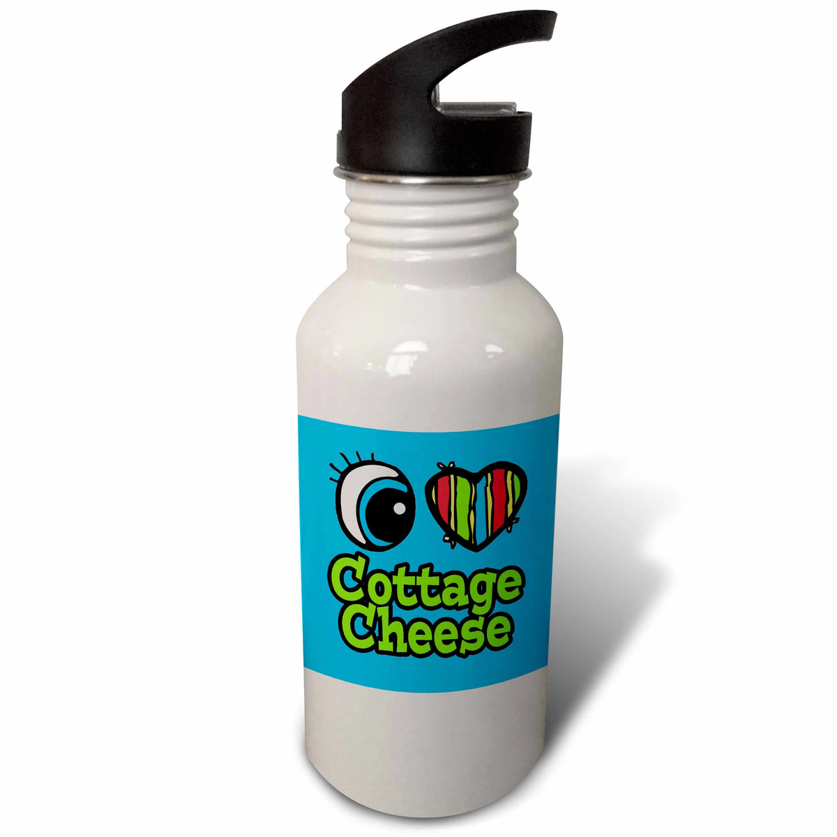 Cottage Cheese 21 oz Sports Water Bottle Z734